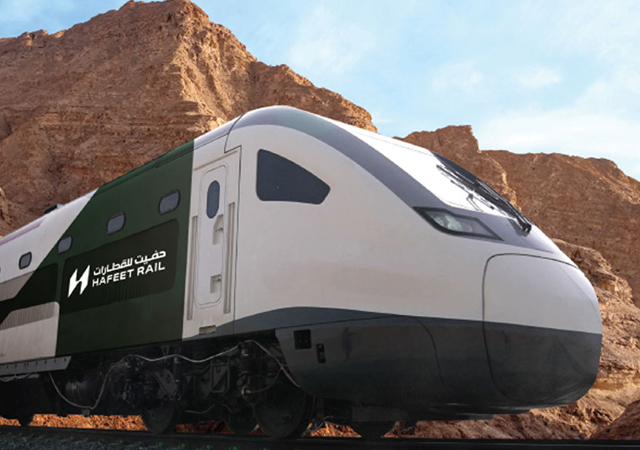 Hafeet Rail network is estimated to cost $2.5 billion.